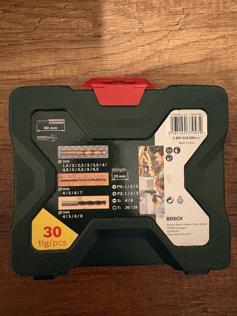 BOSCH EasyImpact 550 Serisi Matkap ve XLine 30 Serisi Uç Takımı - 7