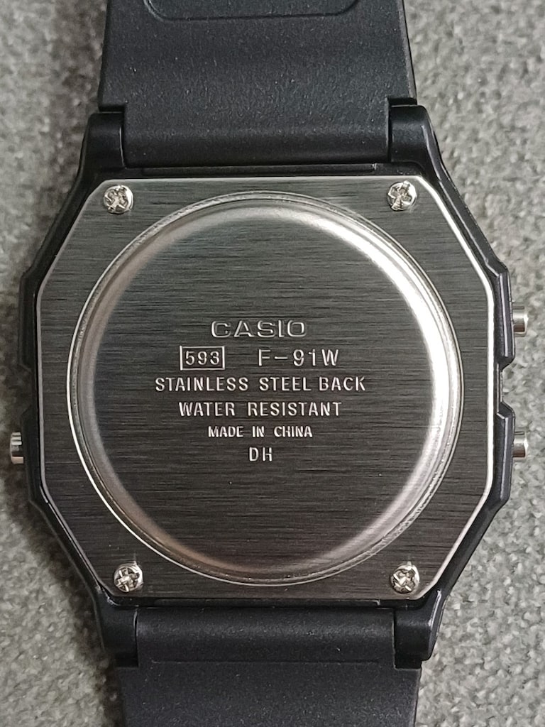 CASİO F-91W ORİJİNAL YEŞİL - 9