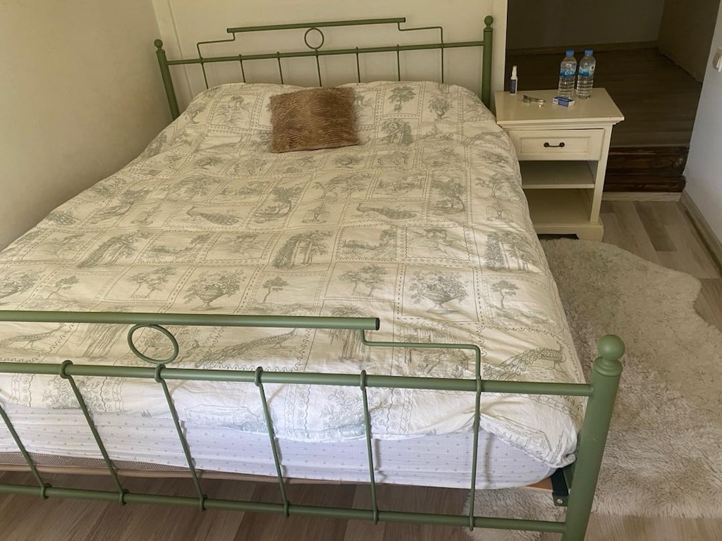 sıfır wintage ferforje karyola ve yatak