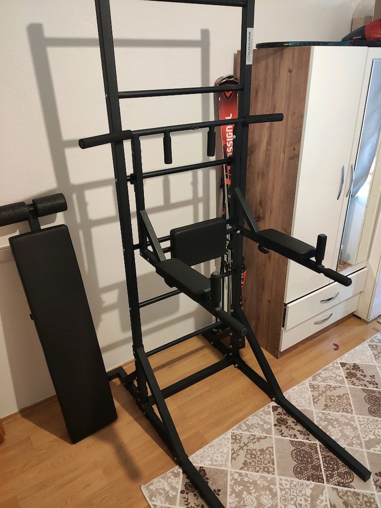 barfiks, dips, leg raise, bench - 4