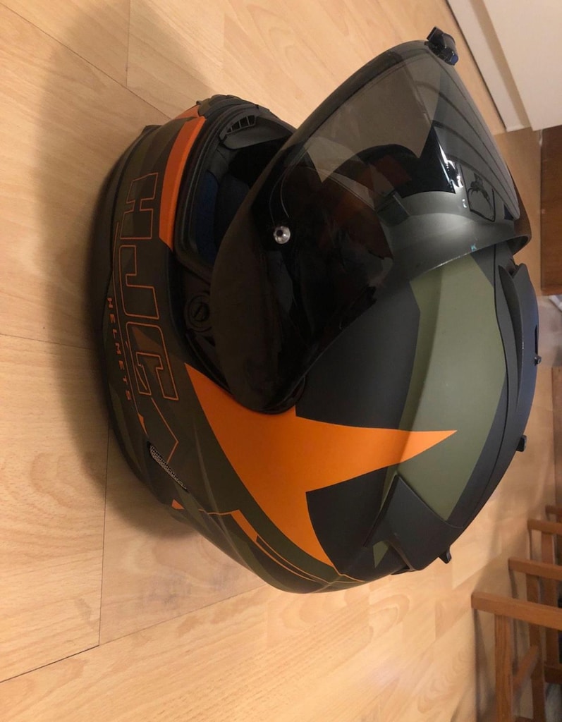 HJC Armada Full Face Kask - Çok Temiz / Mat Asker Yeşili - 4