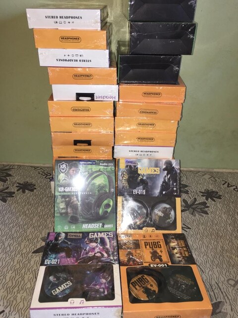 30 Adet headset kafaüstü kulaklık