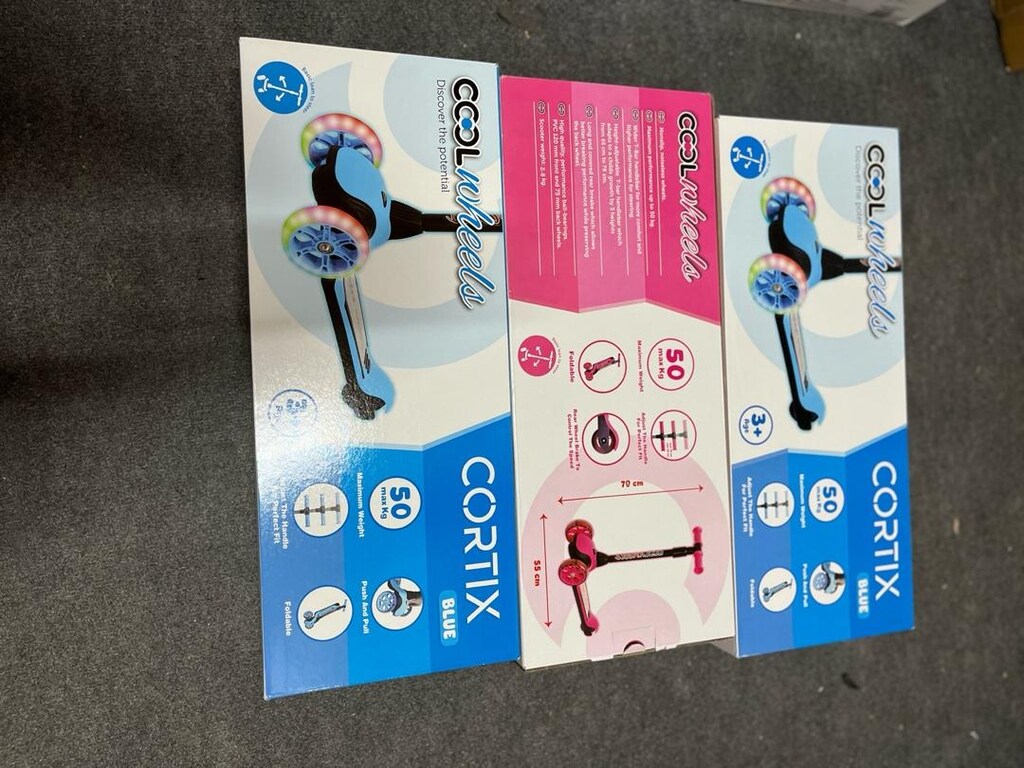 SCOOTER COOL WHEELS CORTIX SCOOTER MAVİ - 5