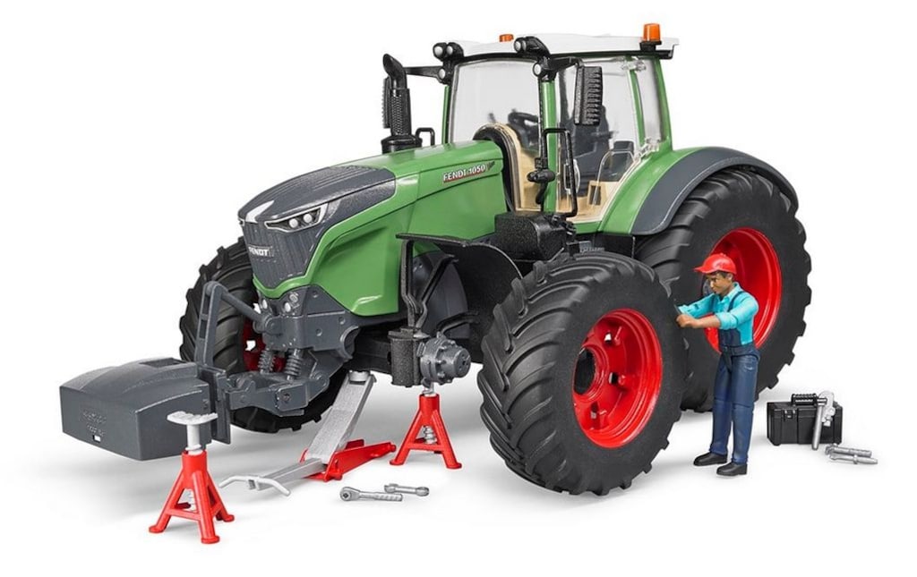 Bruder Fendt 1050 Vario Traktör, Lastikçi Ve Aksesuarları BR04041 - 4