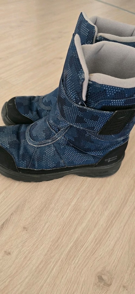 Decathlon Mavi desenli kar botu - 2