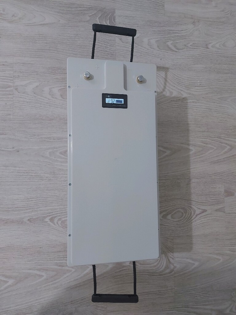 24 volt 100 amper lifepo4 prizmatik akıllı bms akü - 2