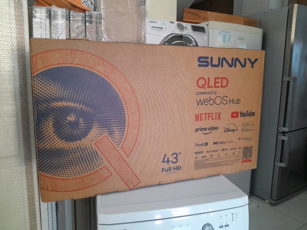 sıfır ürün kutusunda sunny marka 43 inç 109 ekran televizyon - 4