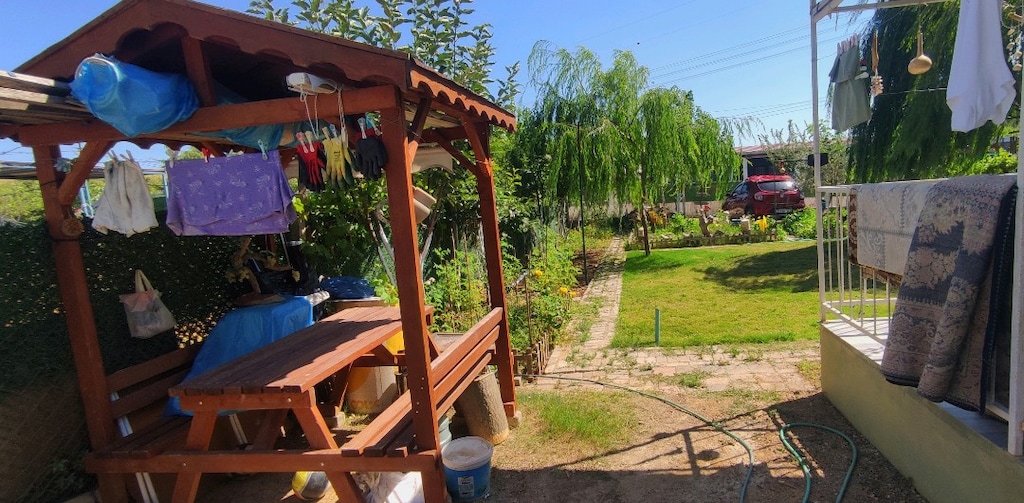 AHŞAP KAMELYA ÇARDAK - 2