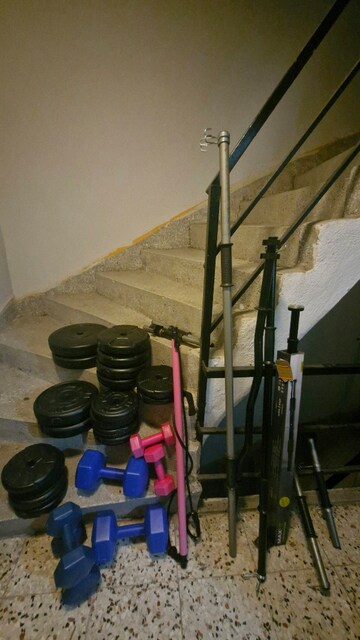 TAM SET FITNESS AĞIRLIK SETİ -DUMBBELL HALTER
