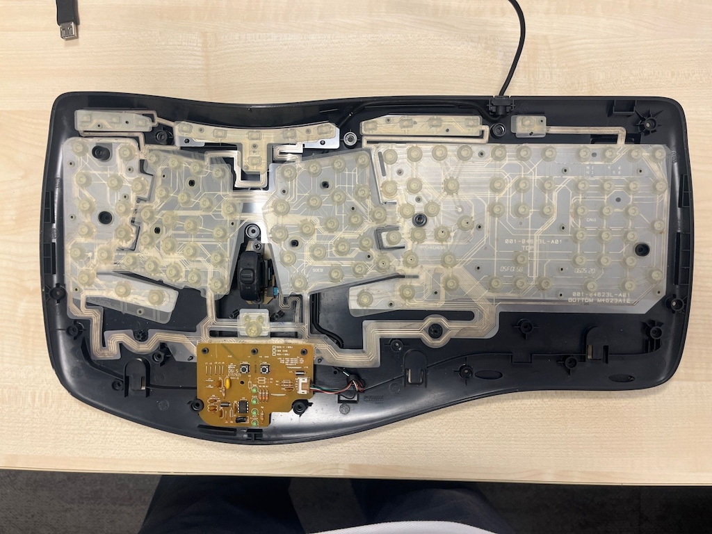Microsoft Natural 4000 Ergonomik Klavye USB TürkçeQ Orjinal - 5