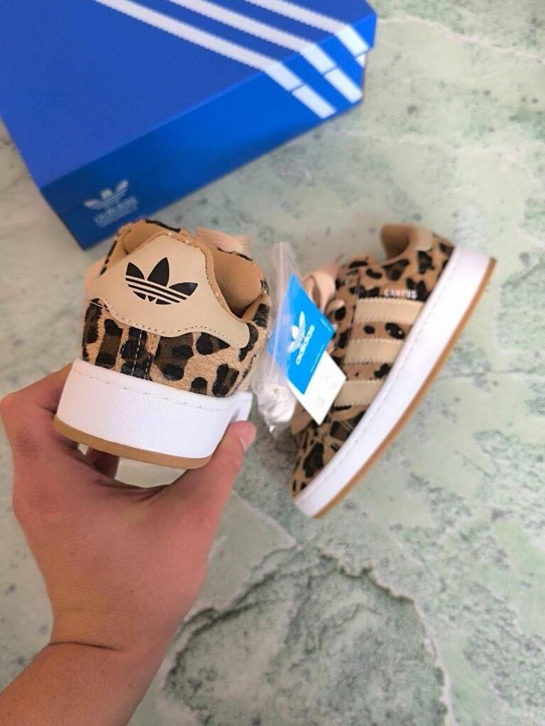 Adidas Campus Leopar Kadın Ayakkabı 36-38 - 6