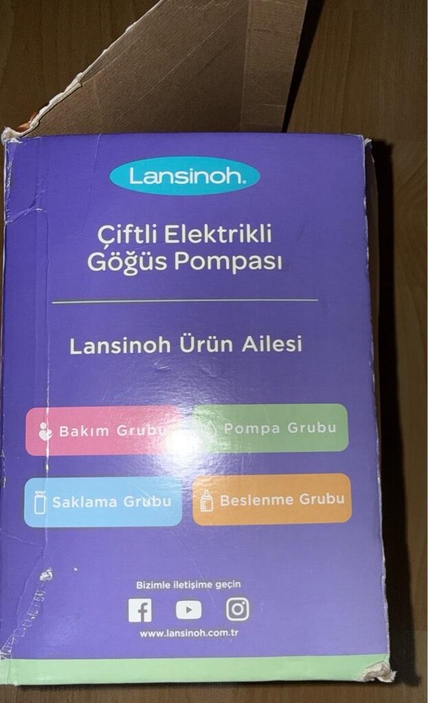 Lansinoh süt sağma pompası temiz - 5