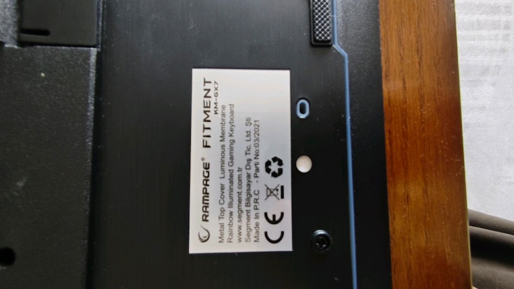 RAMPAGE Fitment Oyuncu Set RGB - 2