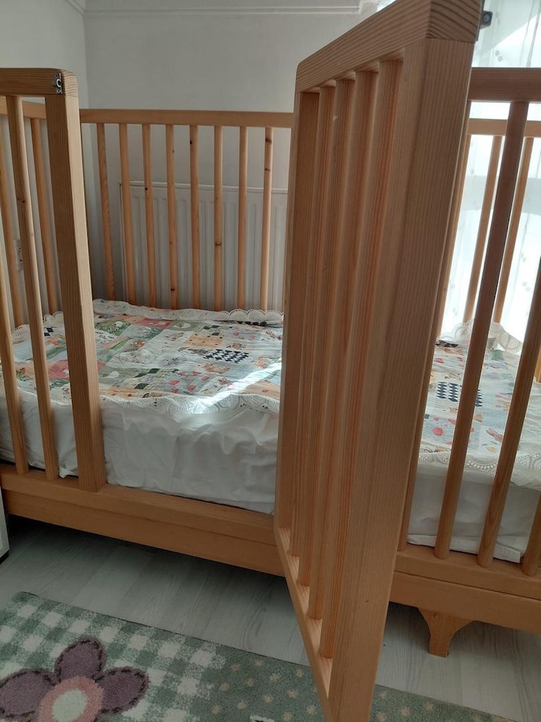 Montessori Bebek Karyolası Beşiği Bebek Yatağı - 8