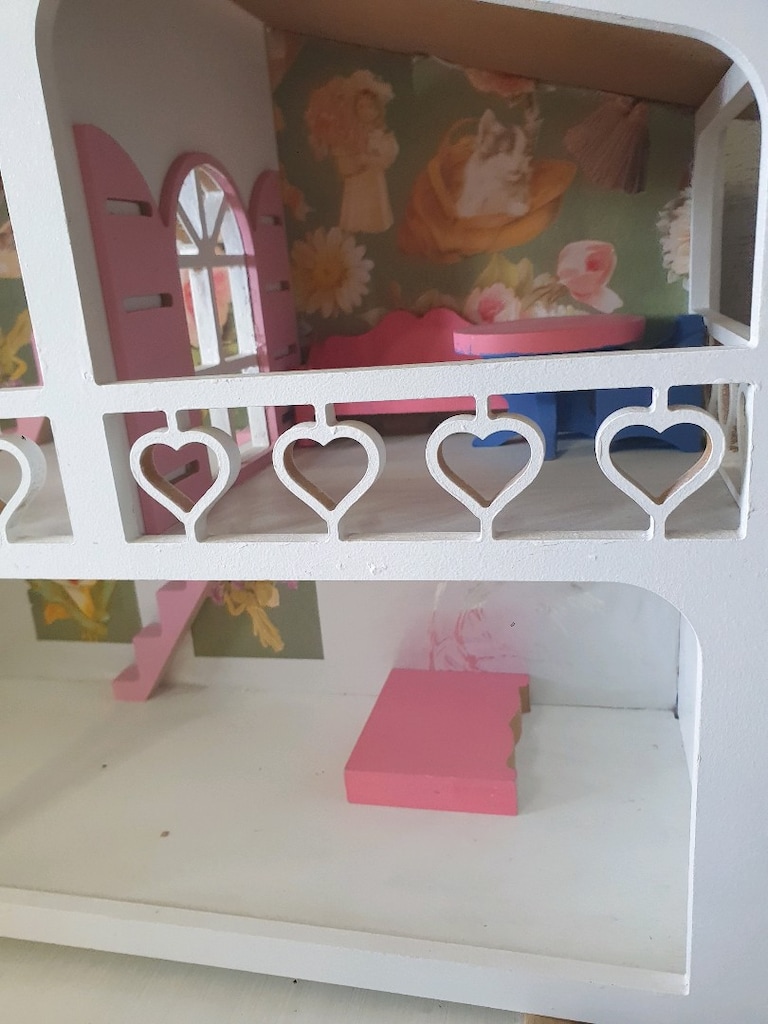 Ahşap Oyuncak Evi Barbie Evi - 6