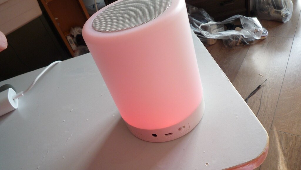 Bluetooth Hoparlör, Işıklı, SD Kart ve Flaş Bellek Girişli - 4