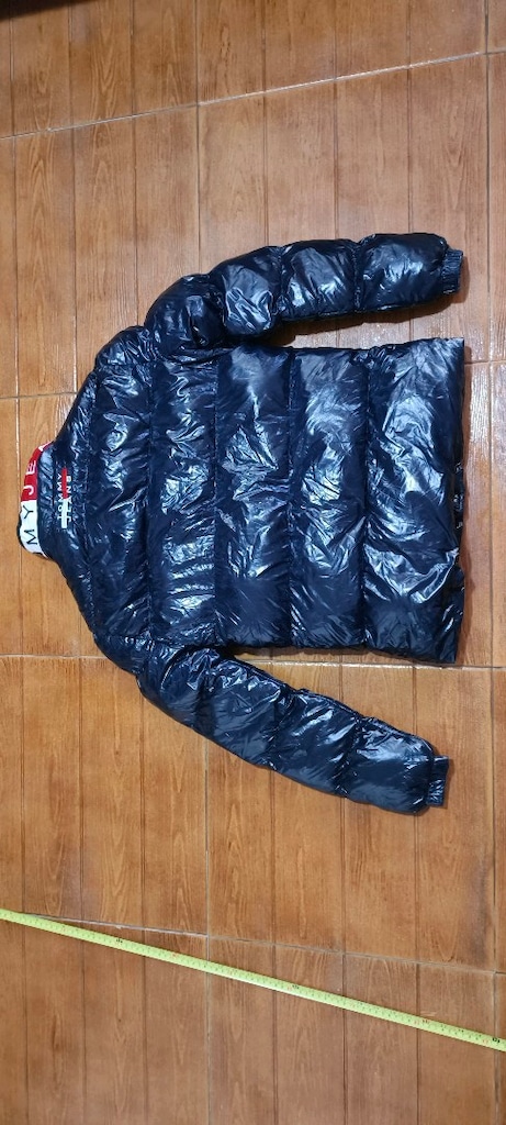 Tommy Jeans parlak koyu lacivert şişme mont. - 14