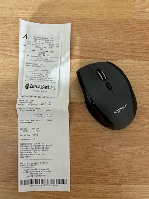 logitech kablosuz mouse