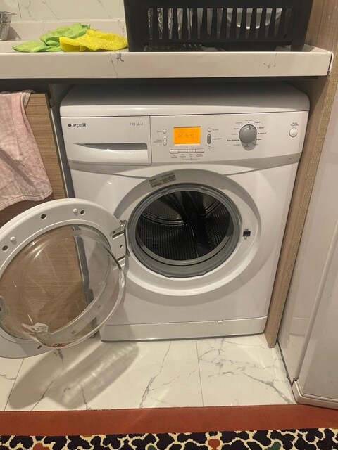 arçelik çamaşır makinası sorunsuz saat gibi tertemiz acil