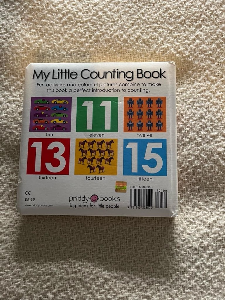İngilizce sayıları öğreniyorum çocuk kitabı - 3