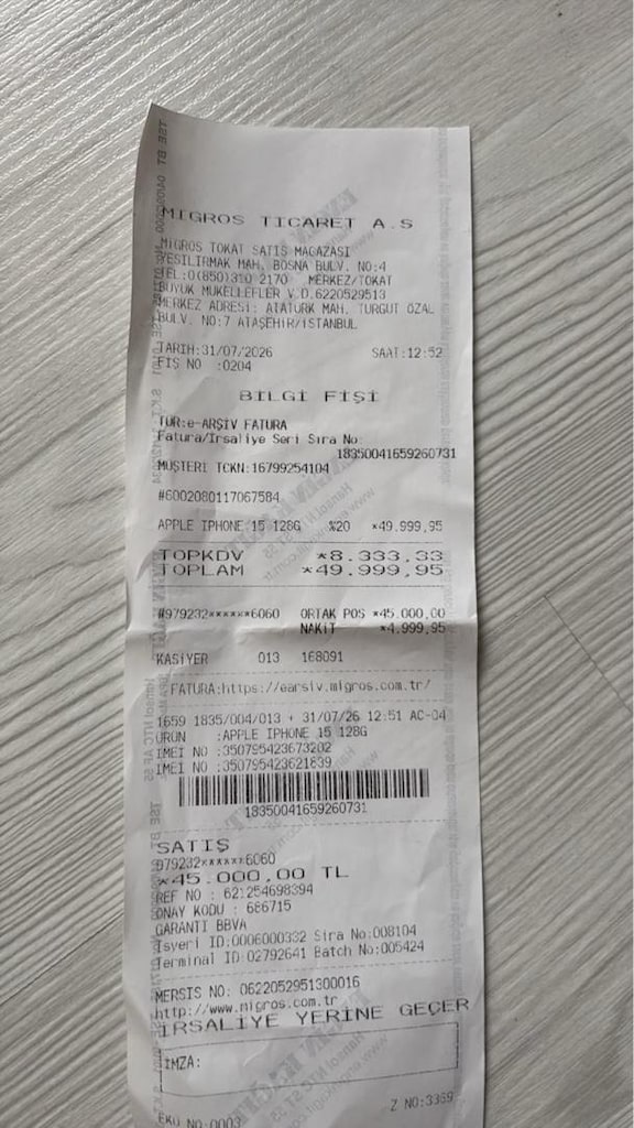 Kapalı Kutu İPhone 15 Siyah - 4