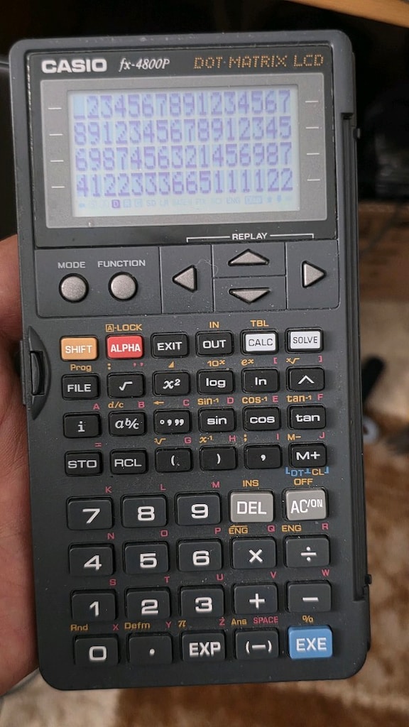 Casio Fx-4800p programlanabilir hesap makinesi - 10