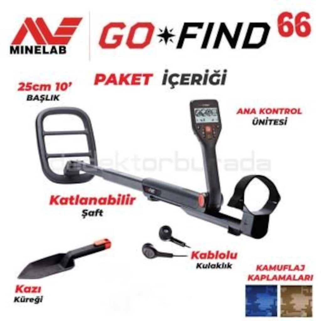 Minelab Dedektör Go Find 66 Dedektör - 2