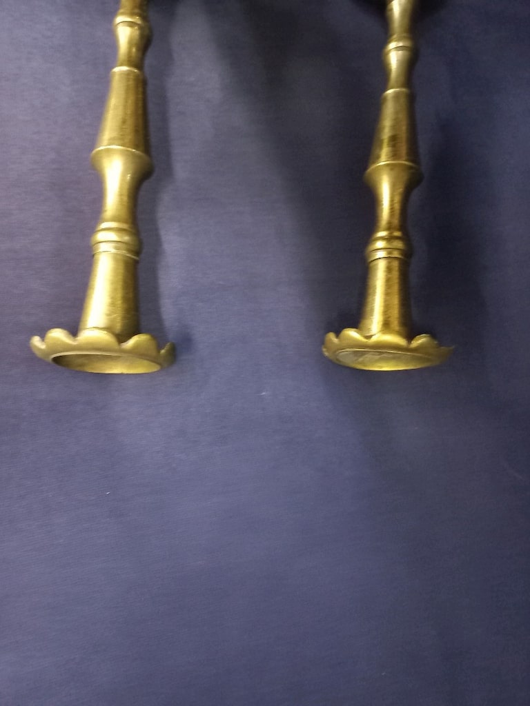 Şamdan Çift Pirinç - 6