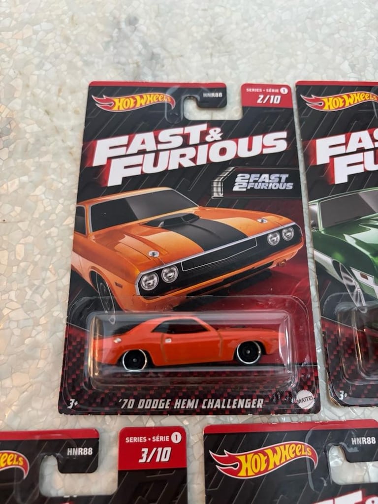Hot Wheels Fast Furious 2022 Yurtdışı Uzun Kart 5 Araç - 7