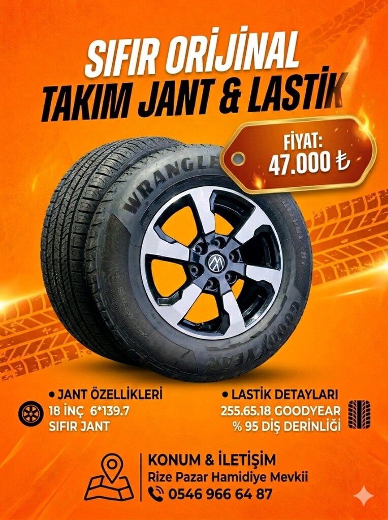 Resimleri Tam Ekran İnceleyiniz Jant Ve Lastik - 5