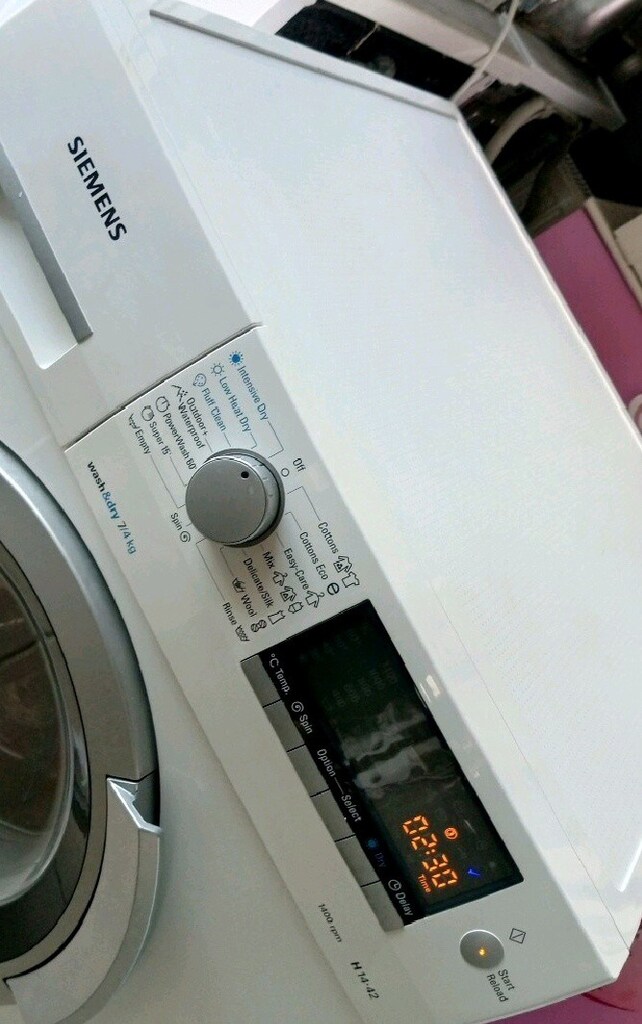Siemens 7+4 Kurutmalı Çamaşır Makinesi Temiz Sağlam - 8