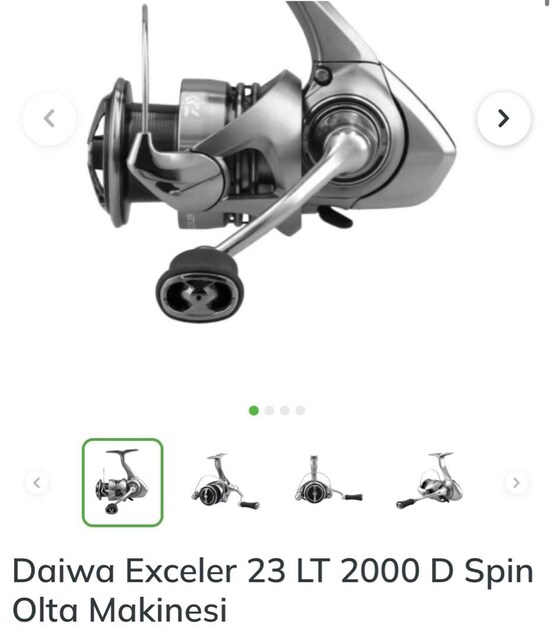 Daiwa exceler 2000