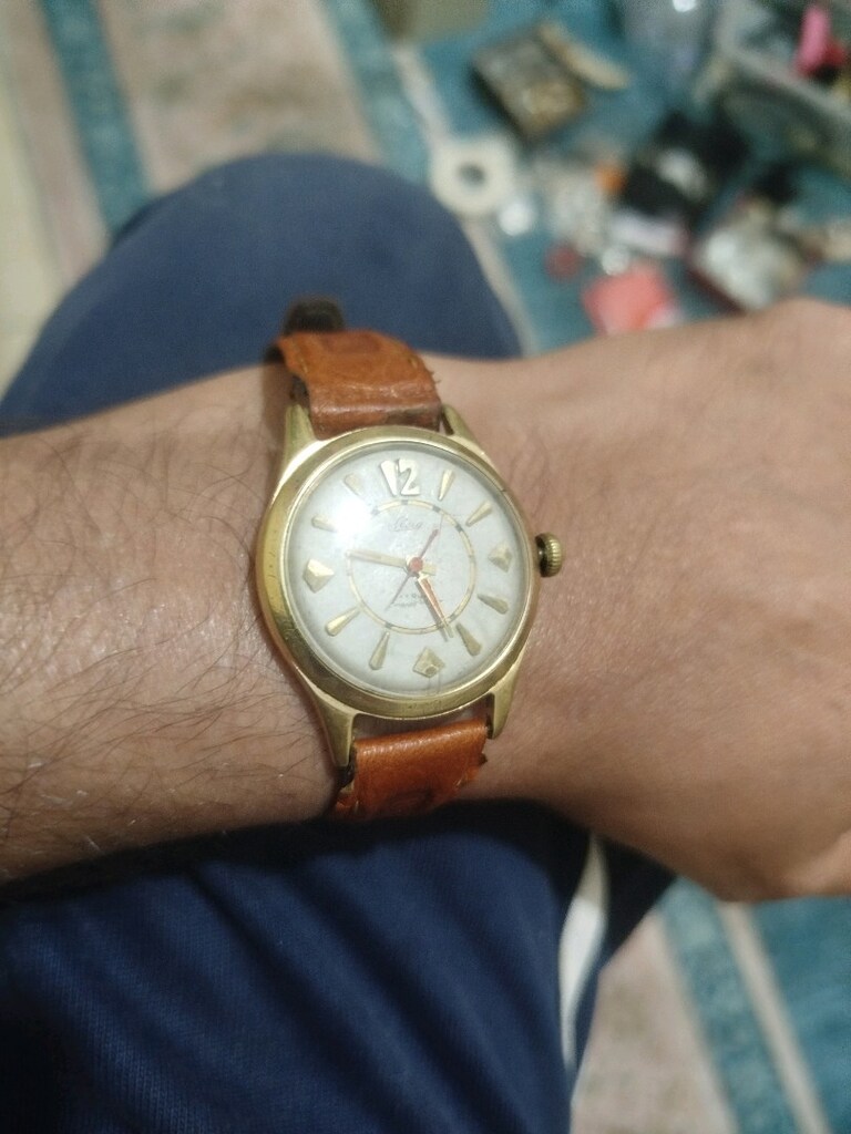 flea antika kurmalı altın saat - 28