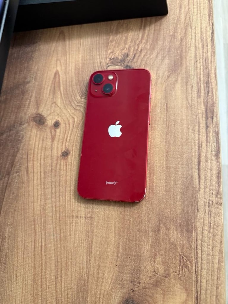 İPHONE 13 KIRMIZI 128 GB PİL 84 DEĞİŞENSİZ YURTİÇİ FATURALI ORJİNAL - 6