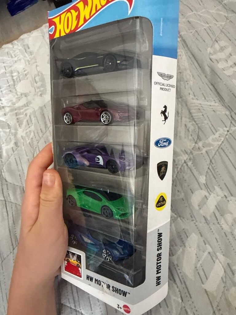 hot whells 5’li motor show set - 4