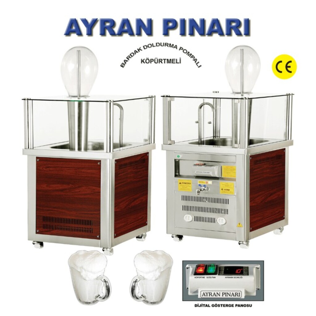 Köpüklü Ayran Makinesi, Ayran Pınarı, 90L - 2