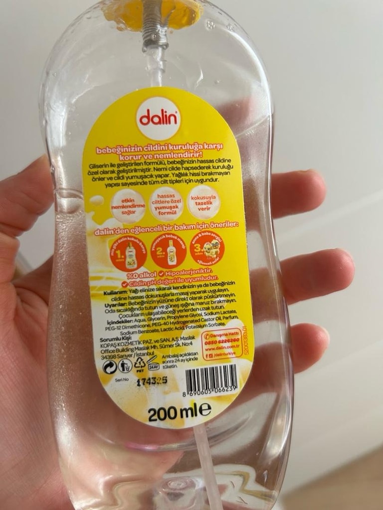 Dalin Bebek Yağı Sprey - 2