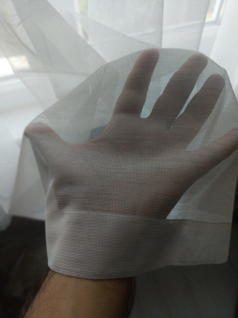 Hazır Dikili Petek üstü tül - 6