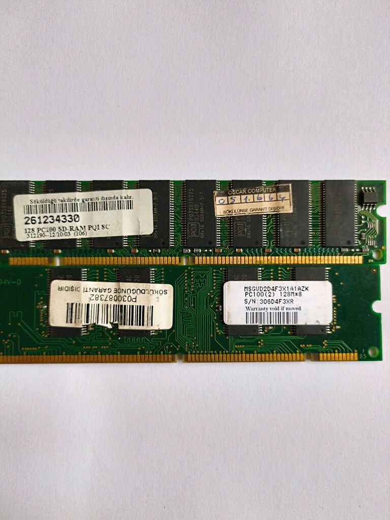 128 MB. 100 MHZ SD REM - 2