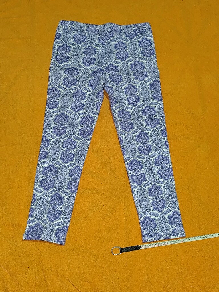 SIFIR İPEKYOL Desenli Pantolon ( 36) - 4