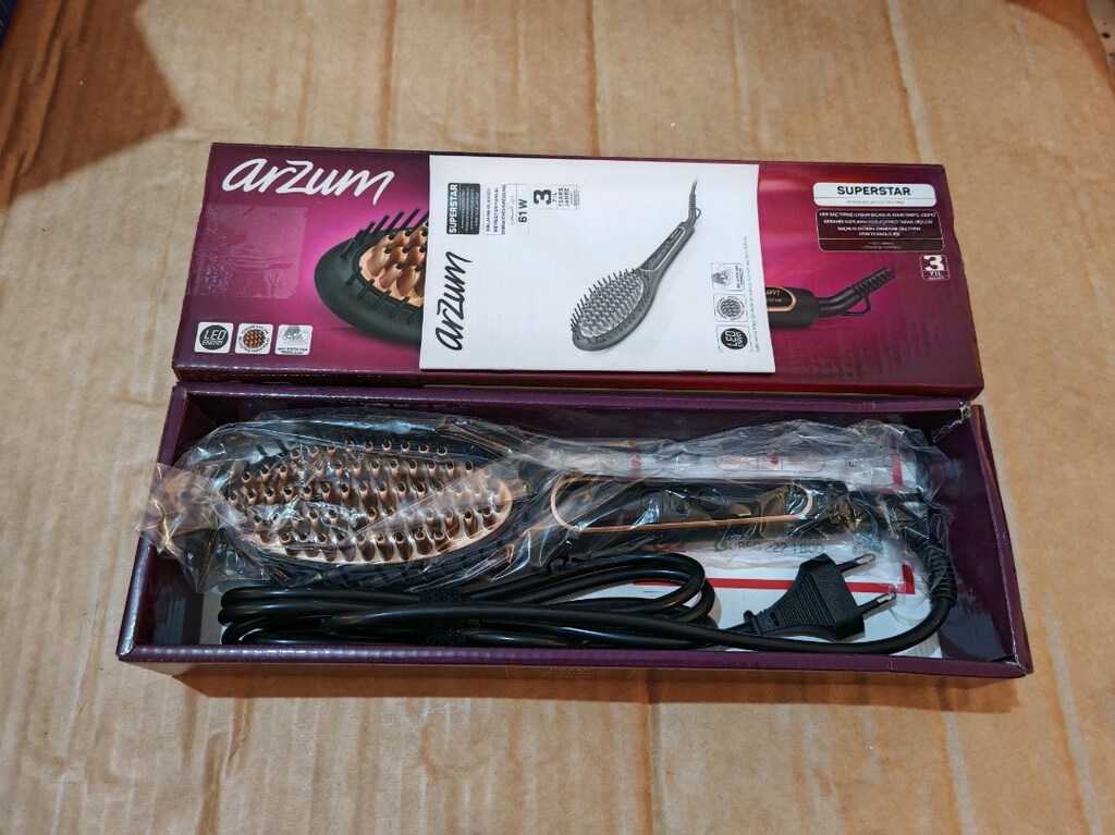 Arzum ar5036 superstar saç düzleştirici. sıfır - 3