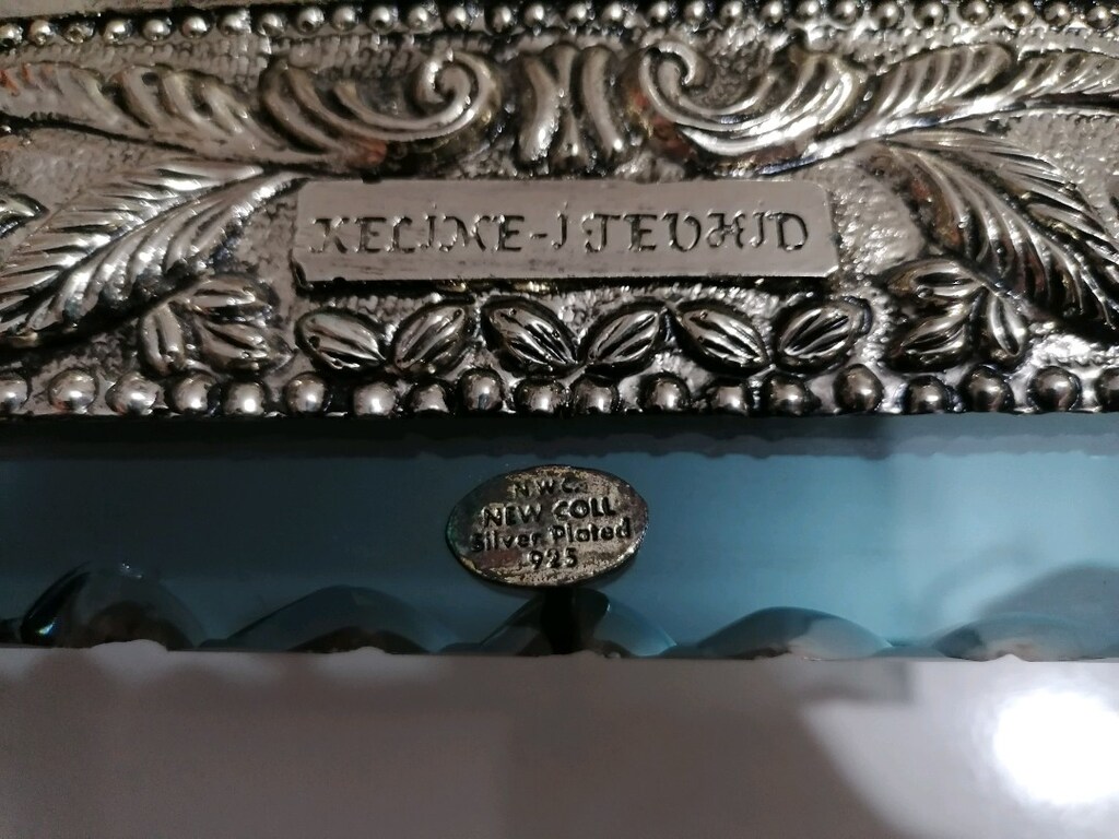 Vintage Kabartma Model Gümüş Kaplama Tablo, Muhteşem Bir Ürün. - 2