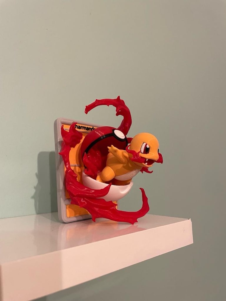 Charmander Pokeball'dan Çıkış Efektli - 5