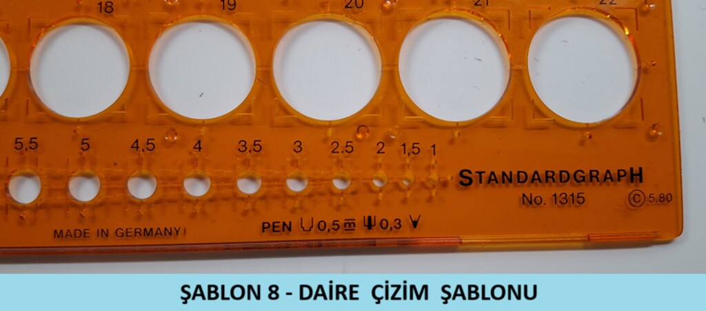 ROTRİNG RAPİD2- A3 Çizim Panosu, Çizim Şablonları, Kağıtları v.s. - 14