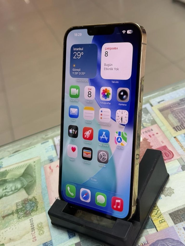 İPhone 13 pro max 128gb pil 77 - 6