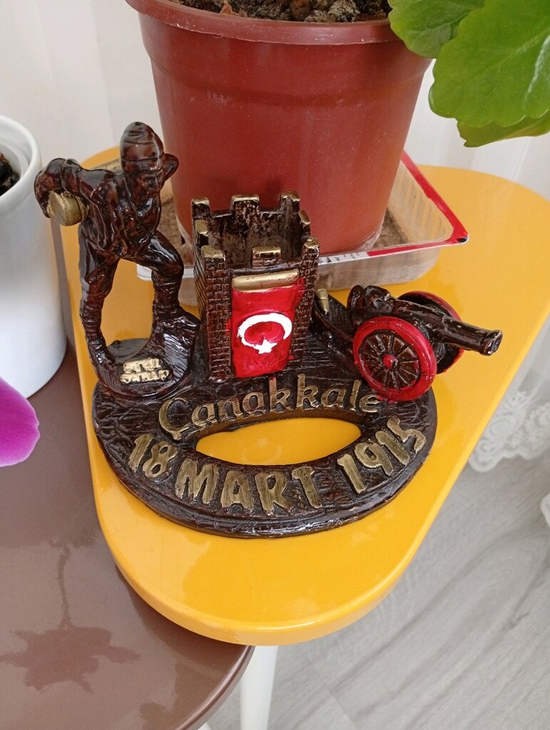 Çanakkale Seyit onbaşı, kalemlik ve dekor, dizayn. - 12