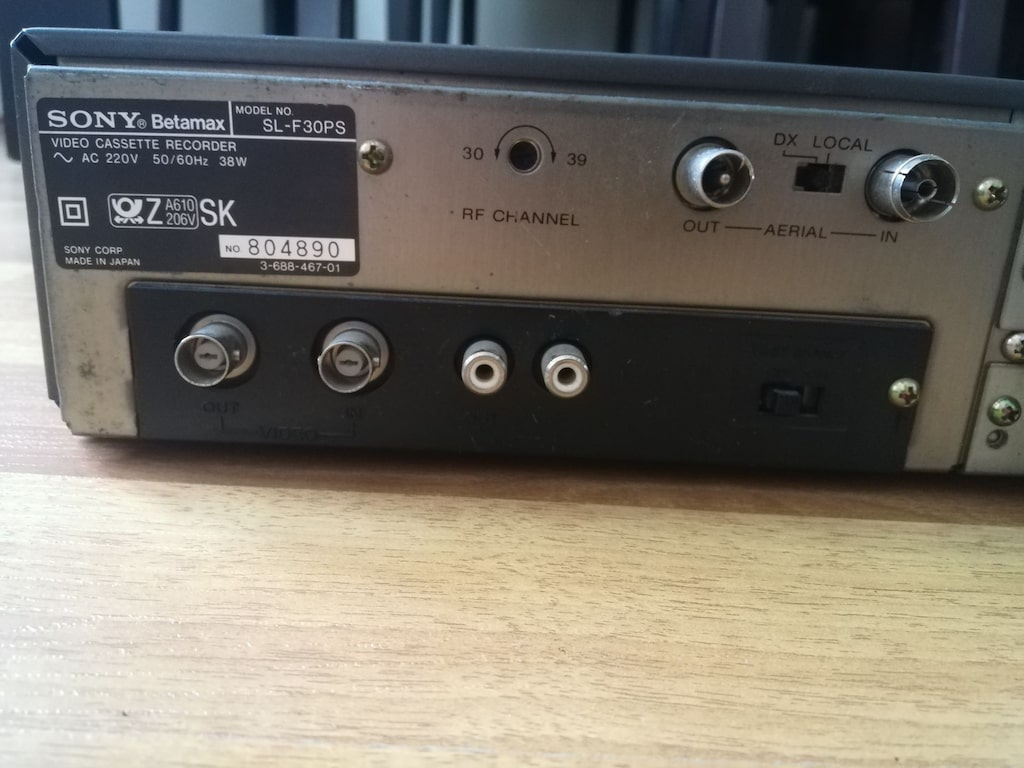SONY SL-F30PL Slim Betamax.Kumandası Mevcut.ÜCRETSİZ KARGO.Dikimevi - 8