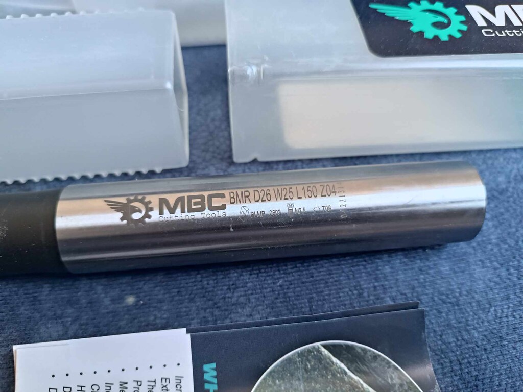 MBC Silindir Saplı Freze (BMR D26 W25 L150 Z04) - 6