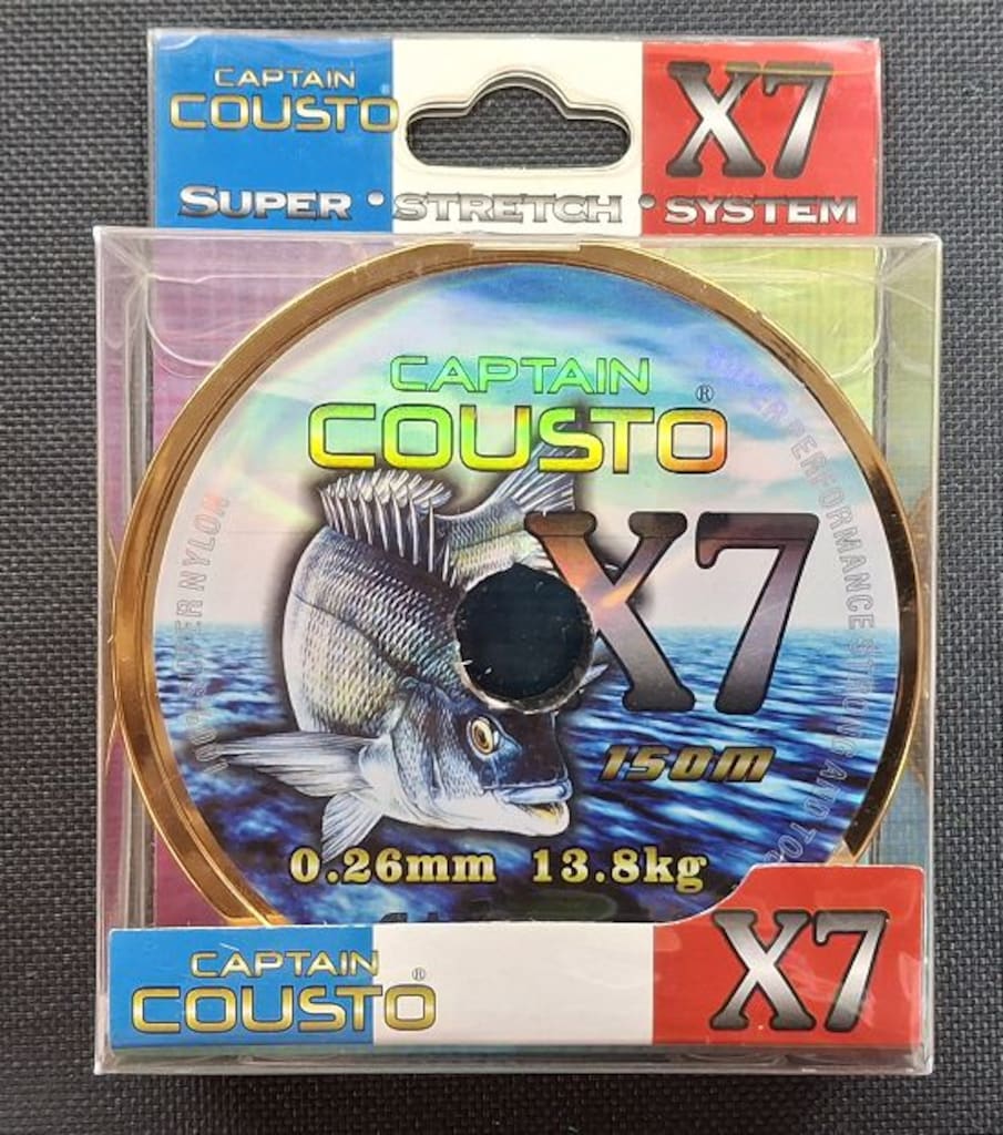 Captain Cousto X7 100% Süper Carbon Olta Misinası 10 paket. OLTA136 - 2