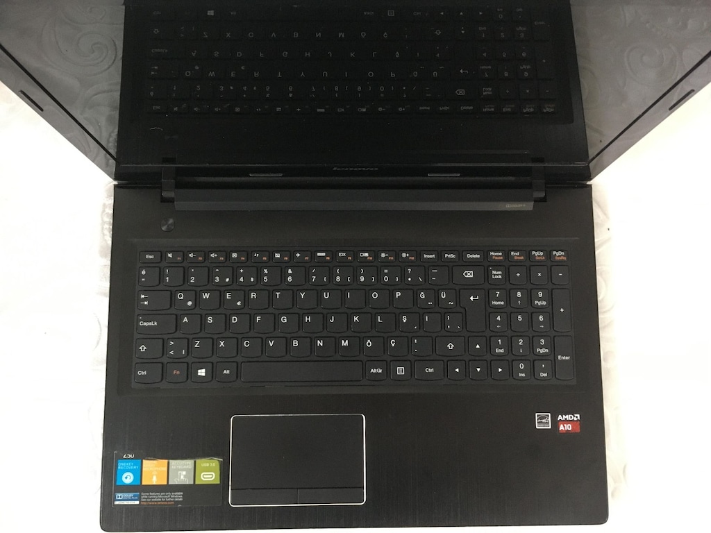 LENOVO Laptop Z50-75 AMD A10 işlemci, R6 Ekran Kartı, 4gb ram, ssd - 7